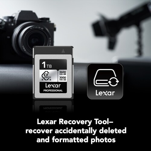 Lexar 1TB Professional SILVER CFexpress™ 4.0 Type B Hafıza Kartı