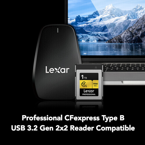 Lexar 1TB Profesyonel CFexpress Type B Hafıza Kartı (Gold Serisi