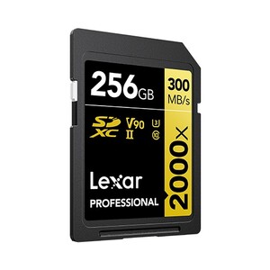 Lexar 256GB 2000x Professional SDXC RDR UII V90 Hafıza Kartı - Thumbnail