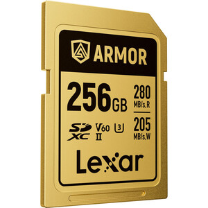 Lexar 256GB 280MB/s ARMOR GOLD Serisi SDXC UHS-II Hafıza Kartı - Thumbnail