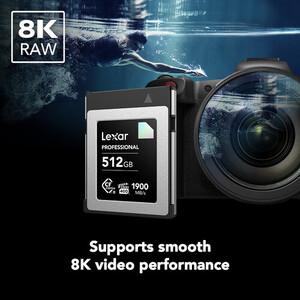 Lexar 512GB Professional CFexpress Type B Hafıza Kart (Diamond Serisi) - Thumbnail