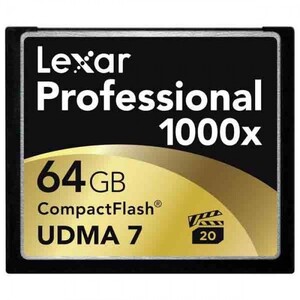 Lexar - Lexar 64GB 1000X CF Hafıza Kartı Lexar - Lexar 64GB 1000X CF Hafıza Kartı