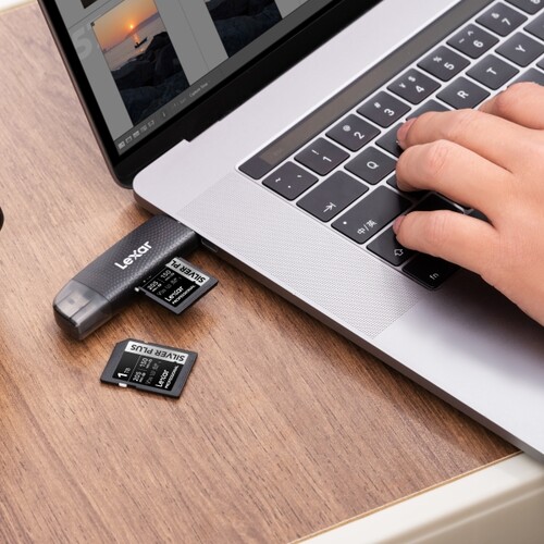 Lexar 64GB Profesyonel Silver Plus UHS-I SD Hafıza Kartı