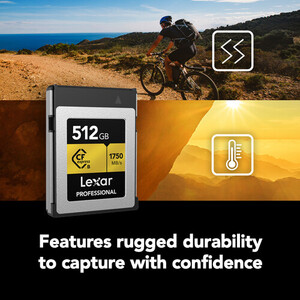 Lexar Pro CFexpress 512GB Type B Gold Hafıza Kartı - Thumbnail
