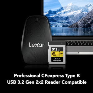 Lexar Pro CFexpress 512GB Type B Gold Hafıza Kartı - Thumbnail