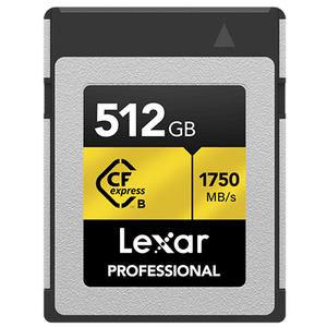 Lexar Pro CFexpress 512GB Type B Gold Hafıza Kartı - Thumbnail