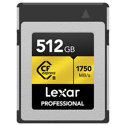 Lexar Pro CFexpress 512GB Type B Gold Hafıza Kartı