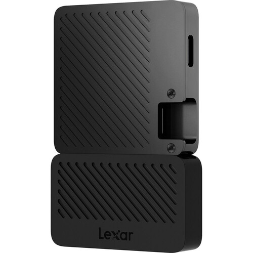 Lexar Professional Go External 2 TB Taşınabilir SSD + Type-C Hub (Siyah)