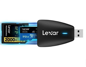 Lexar - Lexar SD - MicroSD Multi USB 3.1 Kart Okuyucu (LRW450UB)