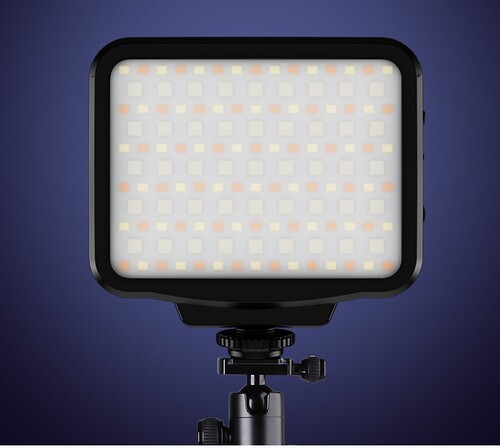 Liyadi 5009C Kamera Üstü LED RGB Video Işığı