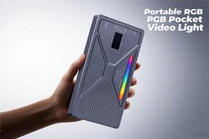 Liyadi LR225 Pro RGB Led Video Işığı Cep Boy Mini Fotoğraf Işığı 24 Efektli - Thumbnail