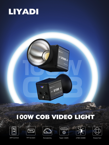 Liyadi S100 100W Bi-Color COB Led Işık