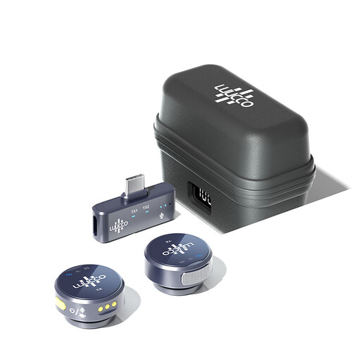 Luucco AirWave K2 Wireless Yaka Mikrofonu (Type-C)