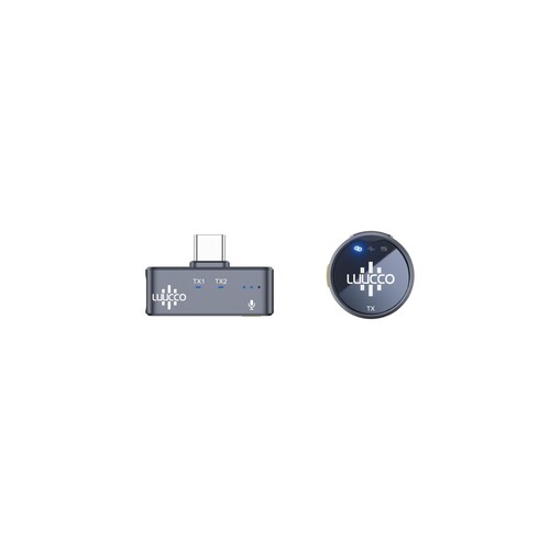 Luucco AirWave K2 Wireless Yaka Mikrofonu (Type-C)