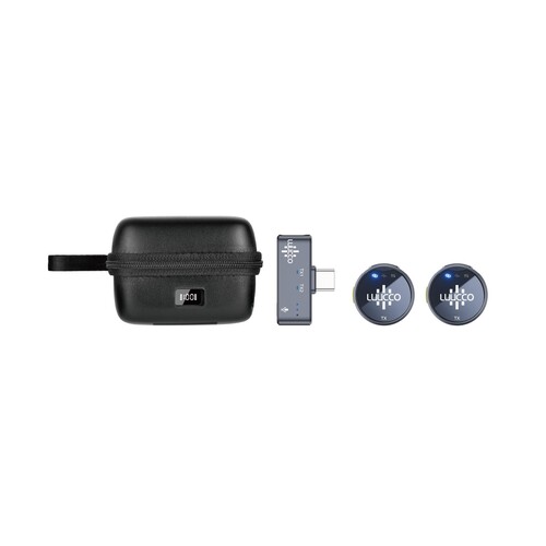 Luucco AirWave K2 Wireless Yaka Mikrofonu (Type-C)