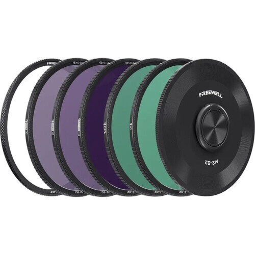 M2 MAGNETIC QUICK SWAP 5-PACK FILTER ND8, ND64, ND1000, CPL, AND UV 77MM