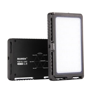 Mamen LED-72R RGB LED Video ve Fotoğraf Işığı - Thumbnail