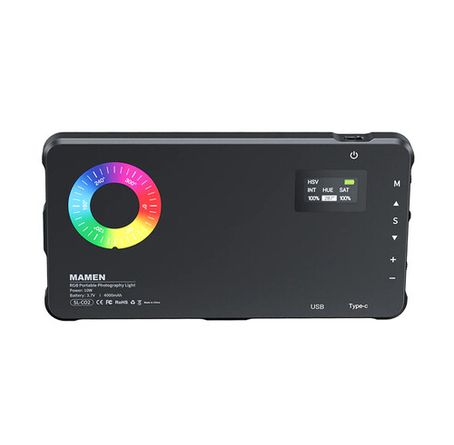 Mamen SL-C02 RGB LED Video Efekt Işığı