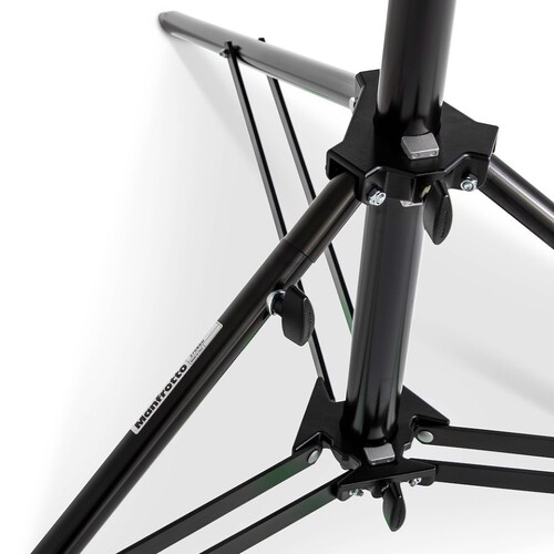 Manfrotto 270BSU Çelik Işık Ayağı (4.7m - Siyah)