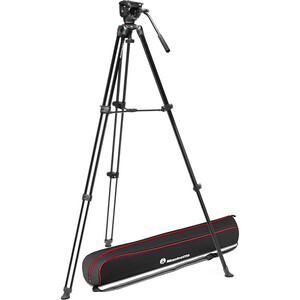Manfrotto - Manfrotto 500X Fluid Head Alüminyum Video Tripod Kit (1)