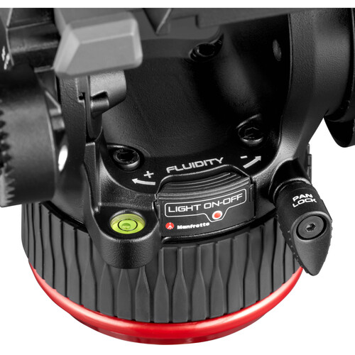 Manfrotto MVK504XTWINFA 504X Fluid Video Başlık 645 Alüminyum Video Tripod Kit