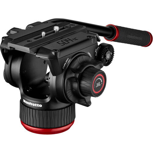 Manfrotto MVK504XTWINFA 504X Fluid Video Başlık 645 Alüminyum Video Tripod Kit