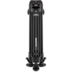 Manfrotto MVK504XTWINFA 504X Fluid Video Başlık 645 Alüminyum Video Tripod Kit - Thumbnail