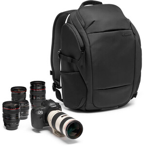 Manfrotto Advanced Travel III 24L Kamera Sırt Çantası (Siyah) - Thumbnail