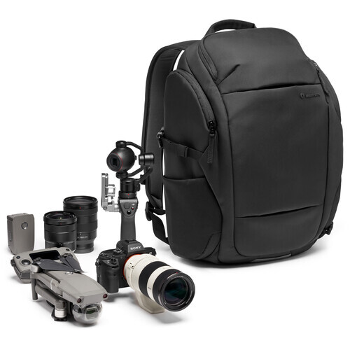 Manfrotto Advanced Travel III 24L Kamera Sırt Çantası (Siyah)