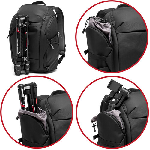 Manfrotto Advanced Travel III 24L Kamera Sırt Çantası (Siyah)