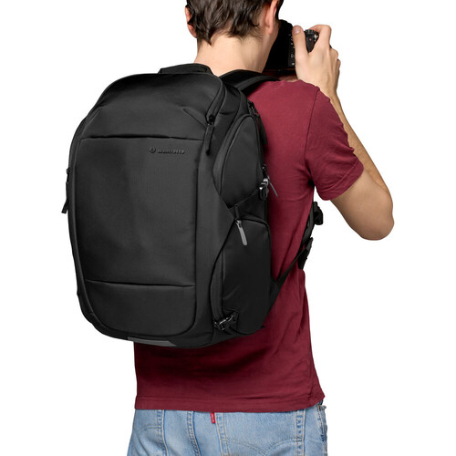 Manfrotto Advanced Travel III 24L Kamera Sırt Çantası (Siyah)