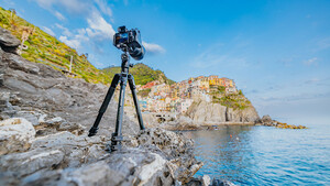 Manfrotto Befree MKBFRLA4BK-BH Advanced Aluminum Ballhead Tripod Kit - Thumbnail