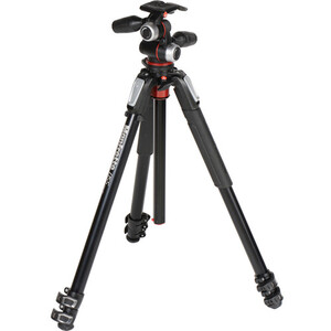 Manfrotto MK055XPRO3-3W MHXPRO-3W başlık ile Tripod Kit - Thumbnail