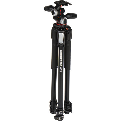 Manfrotto MK055XPRO3-3W MHXPRO-3W başlık ile Tripod Kit