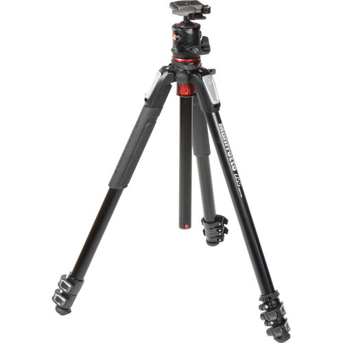 Manfrotto MK055XPRO3-BHQ2 Alüminyum Tripod İle XPRO Ball Head ve 200PL QR Plate