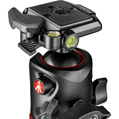 Manfrotto MK055XPRO3-BHQ2 Alüminyum Tripod İle XPRO Ball Head ve 200PL QR Plate