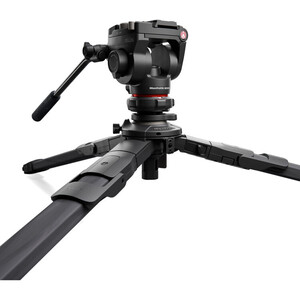Manfrotto MKONEC-500X One Carbon Tripod ve 500X Akışkan (Fluid) Başlık Tripod Kiti - Thumbnail