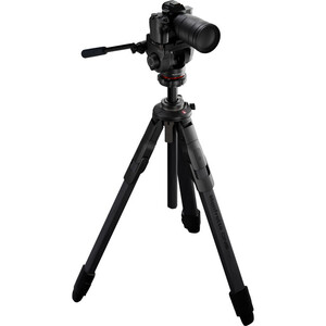 Manfrotto MKONEC-500X One Carbon Tripod ve 500X Akışkan (Fluid) Başlık Tripod Kiti - Thumbnail
