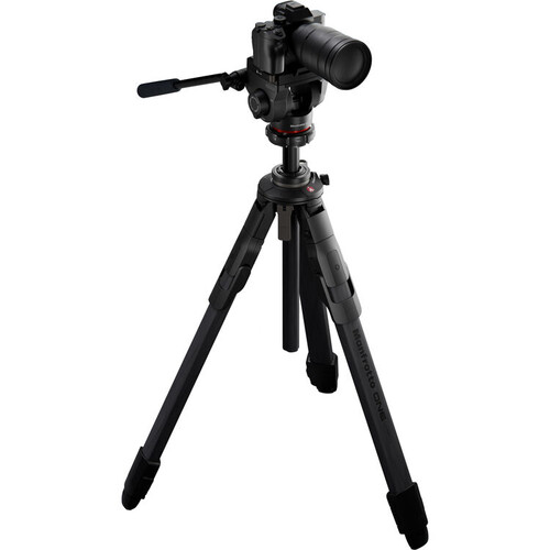 Manfrotto MKONEC-500X One Carbon Tripod ve 500X Akışkan (Fluid) Başlık Tripod Kiti