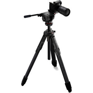 Manfrotto MKONEC-500X One Carbon Tripod ve 500X Akışkan (Fluid) Başlık Tripod Kiti - Thumbnail