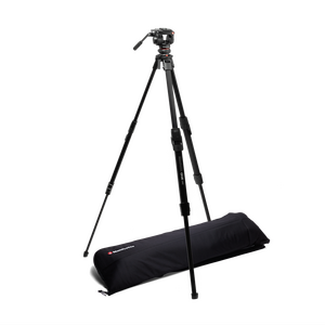 Manfrotto MKONEVA-500X ONE Video Alüminyum Tripod ve 500X Akışkan Video Başlık Kiti - Thumbnail