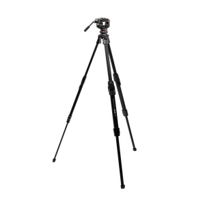 Manfrotto MKONEVA-500X ONE Video Alüminyum Tripod ve 500X Akışkan Video Başlık Kiti - Thumbnail