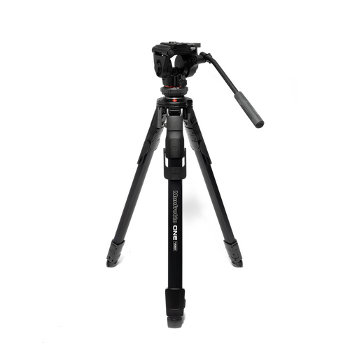 Manfrotto MKONEVA-500X ONE Video Alüminyum Tripod ve 500X Akışkan Video Başlık Kiti