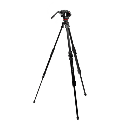Manfrotto MKONEVA-502X ONE Video Alüminyum Tripod ve 502X Akışkan Video Başlık Kiti