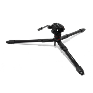 Manfrotto MKONEVA-502X ONE Video Alüminyum Tripod ve 502X Akışkan Video Başlık Kiti - Thumbnail