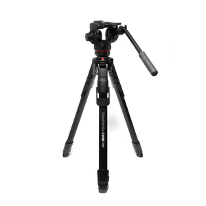 Manfrotto MKONEVA-502X ONE Video Alüminyum Tripod ve 502X Akışkan Video Başlık Kiti - Thumbnail