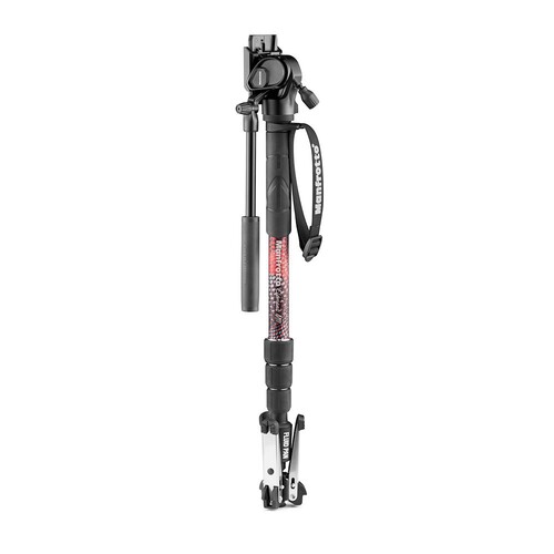 Manfrotto MVMELMIIA4LIVE Element MII Akışkan Başlıklı Video Monopod Kit