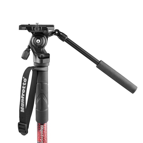 Manfrotto MVMELMIIA4LIVE Element MII Akışkan Başlıklı Video Monopod Kit