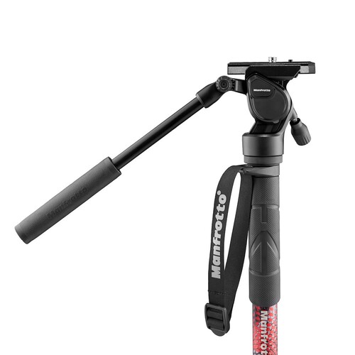 Manfrotto MVMELMIIA4LIVE Element MII Akışkan Başlıklı Video Monopod Kit