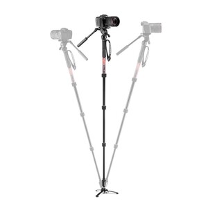Manfrotto MVMELMIIA4LIVE Element MII Akışkan Başlıklı Video Monopod Kit - Thumbnail